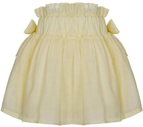 Lapin House Girls Lemon Bow Skirt