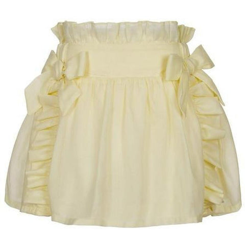 Lapin House Girls Lemon Bow Skirt