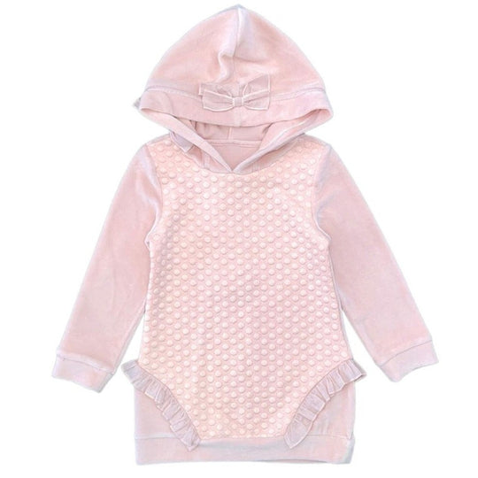 Girls Pink Jumper Dress