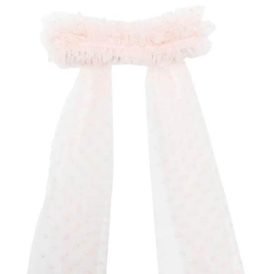 Girls Pink Tulle Hairband