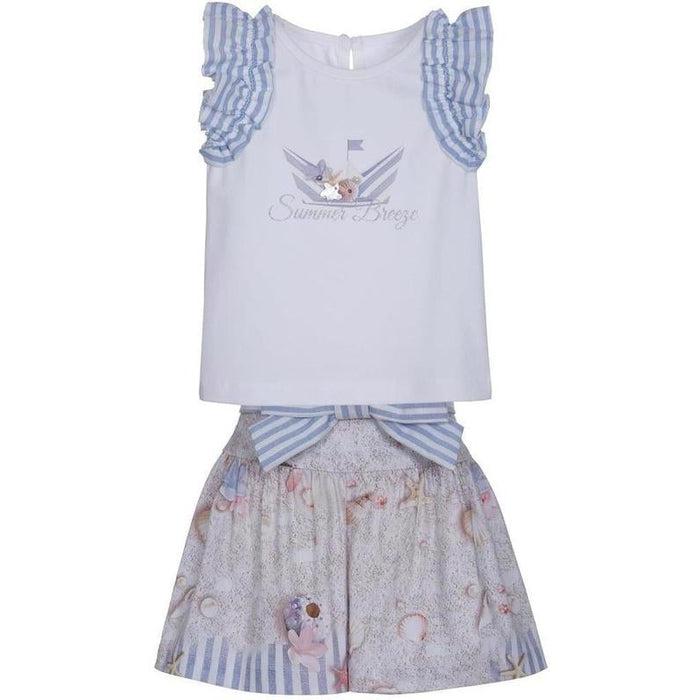 Lapin House Girls Shorts Outfit Set