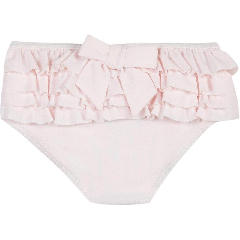 Lili Gaufrette Girls Pale Pink Bikini Briefs