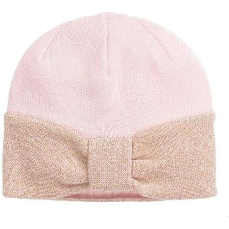 Lili Gaufrette Girls Pale Pink Hat