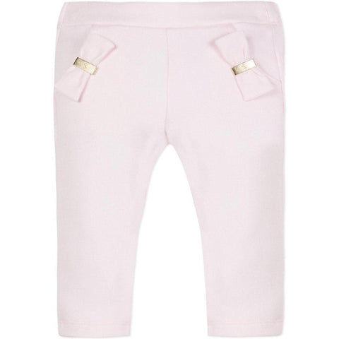 Lili Gaufrette Girls Pale Pink Trousers