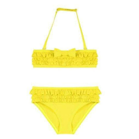 Lili Gaufrette Girls Yellow Bikini