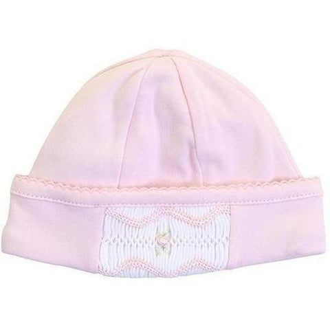 Magnolia Baby Girls Pink Cora and Cole's Hat
