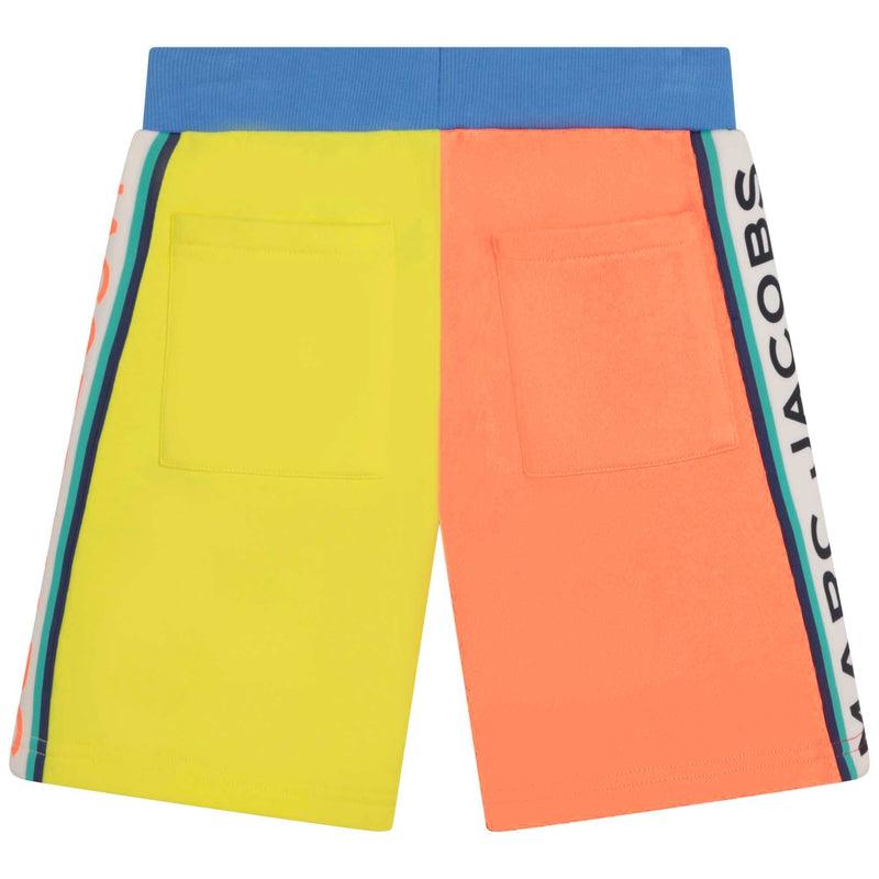 Marc Jacobs Boys Beige Colour block Shorts