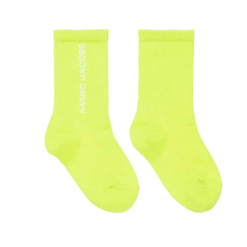 Marc Jacobs Boys Lime Socks
