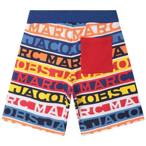 Marc Jacobs Boys Multicoloured Logo Shorts