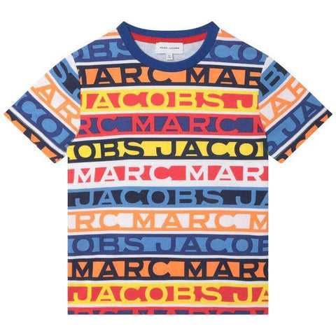 Marc Jacobs Boys Multicoloured Logo T-shirt