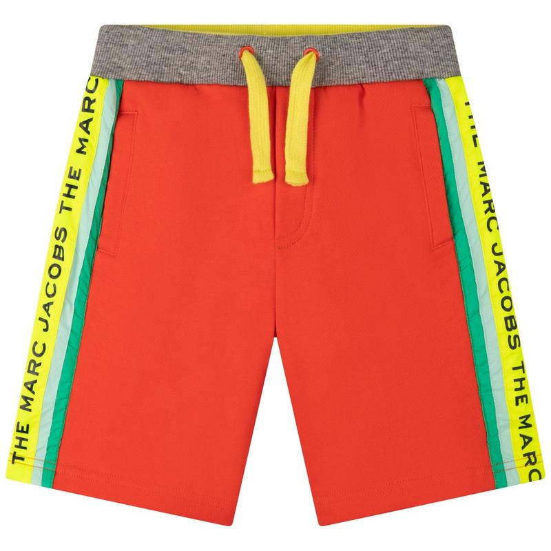 Marc Jacobs Boys Red Bermuda Shorts