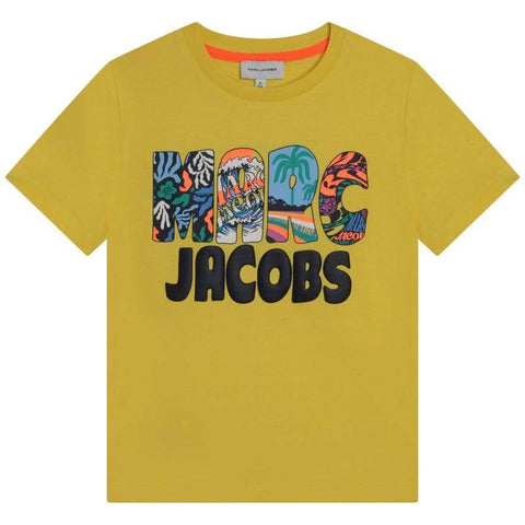 Marc Jacobs Boys Yellow T-shirt