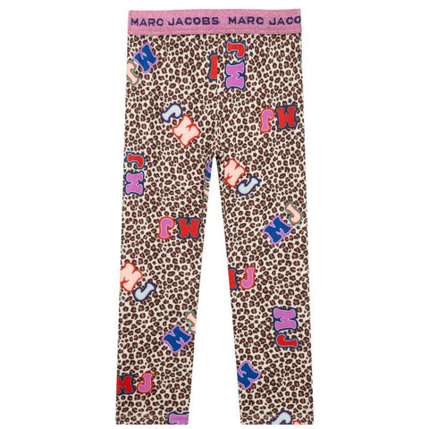 Marc Jacobs Girls Cheetah All Over Print Leggings