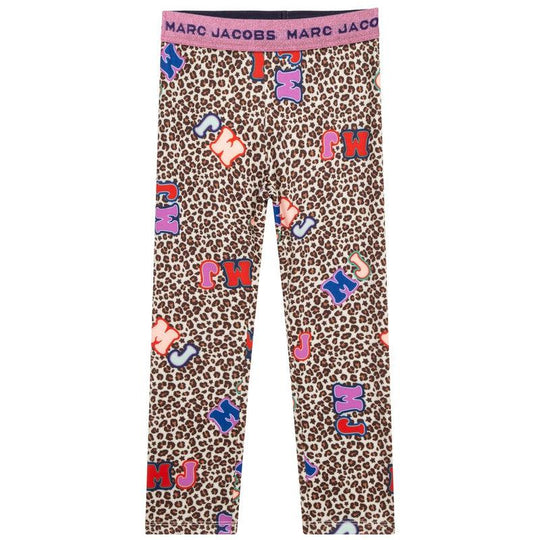 Girls Cheetah All Over Print Leggings
