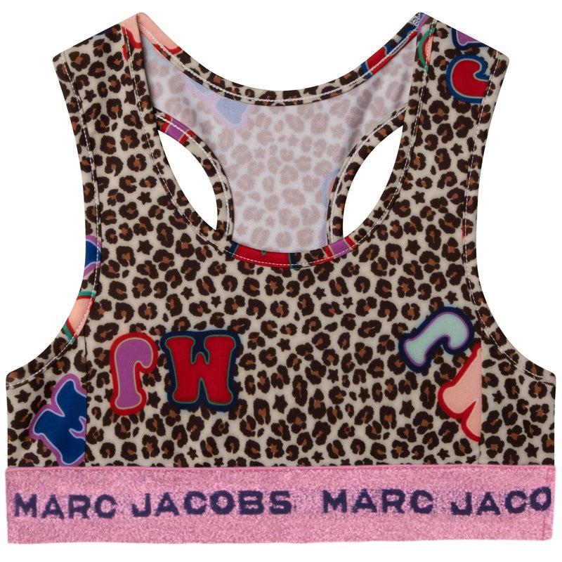 Marc Jacobs Girls Cheetah Print Active Top