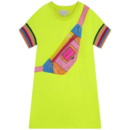 Girls Green Bag Dress