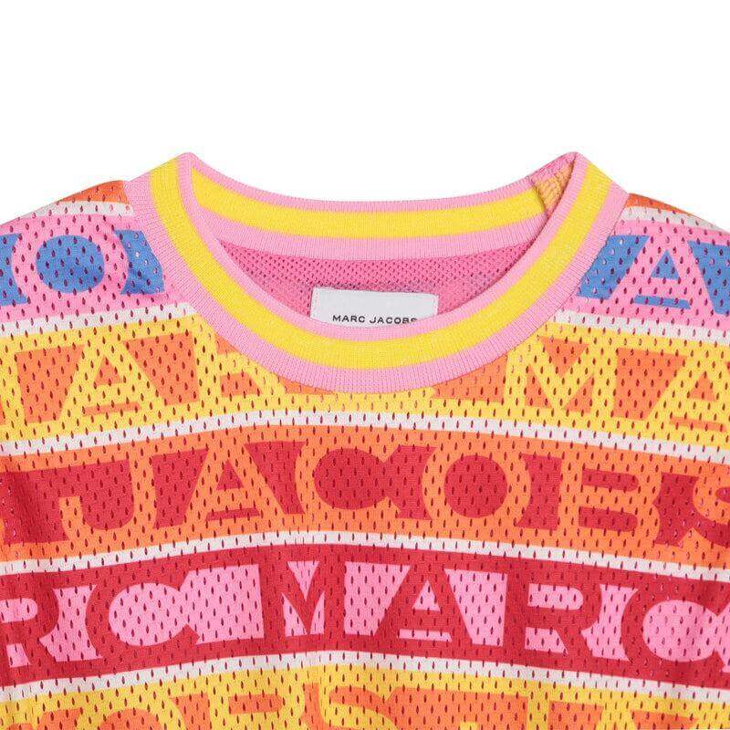 Marc Jacobs Girls Multicolour Logo Dress