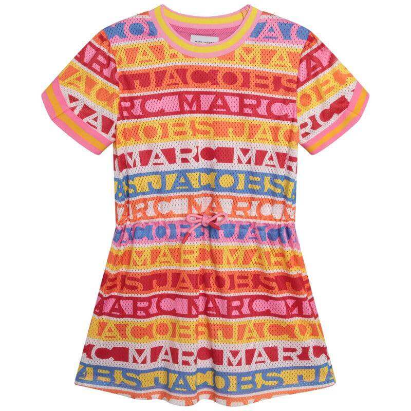 Marc Jacobs Girls Multicolour Logo Dress