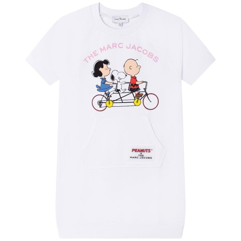 Marc Jacobs Girls Peanuts Short Sleeve Dress