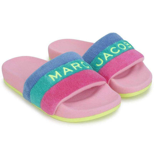 Girls Pink Logo Sliders