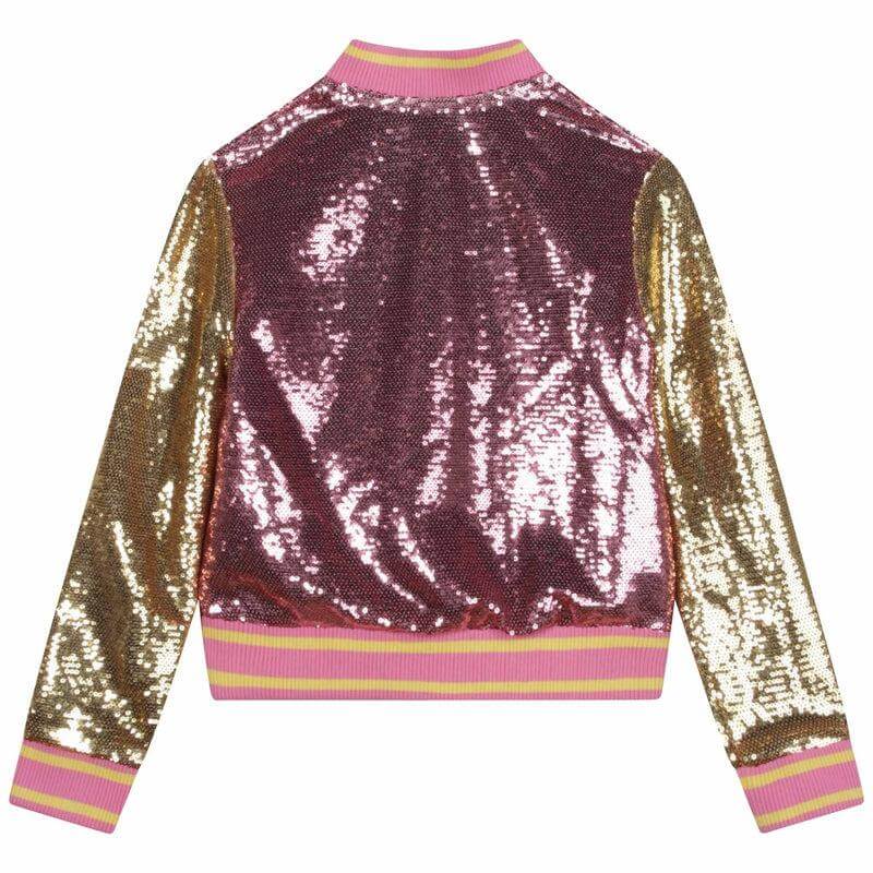 Marc Jacobs Girls Sequin Bomber Jacket
