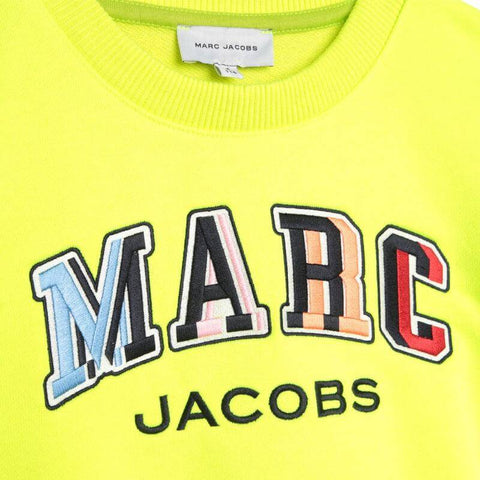 Marc Jacobs Girls Yellow Sweatshirt