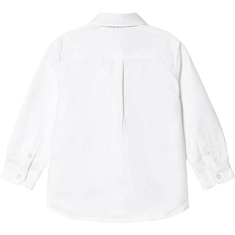 Marc Jacobs White Long Sleeve Shirt With Tie