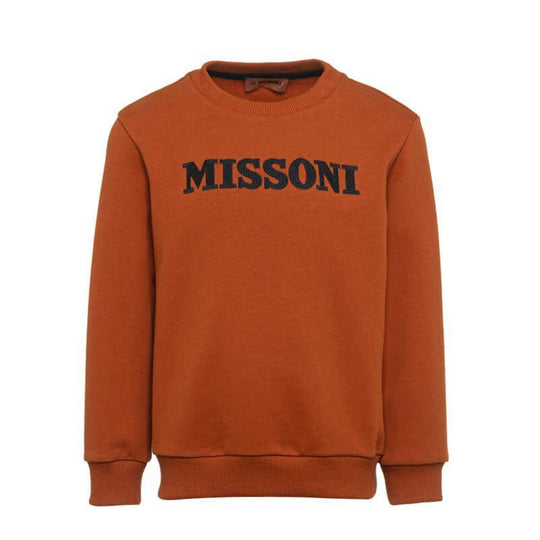 Boys Rust Sweater