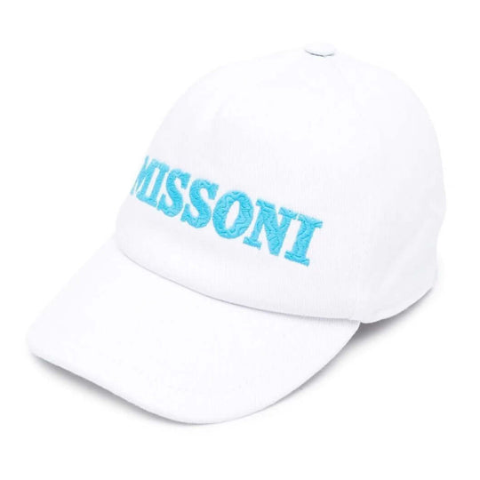 Boys White Logo Cap