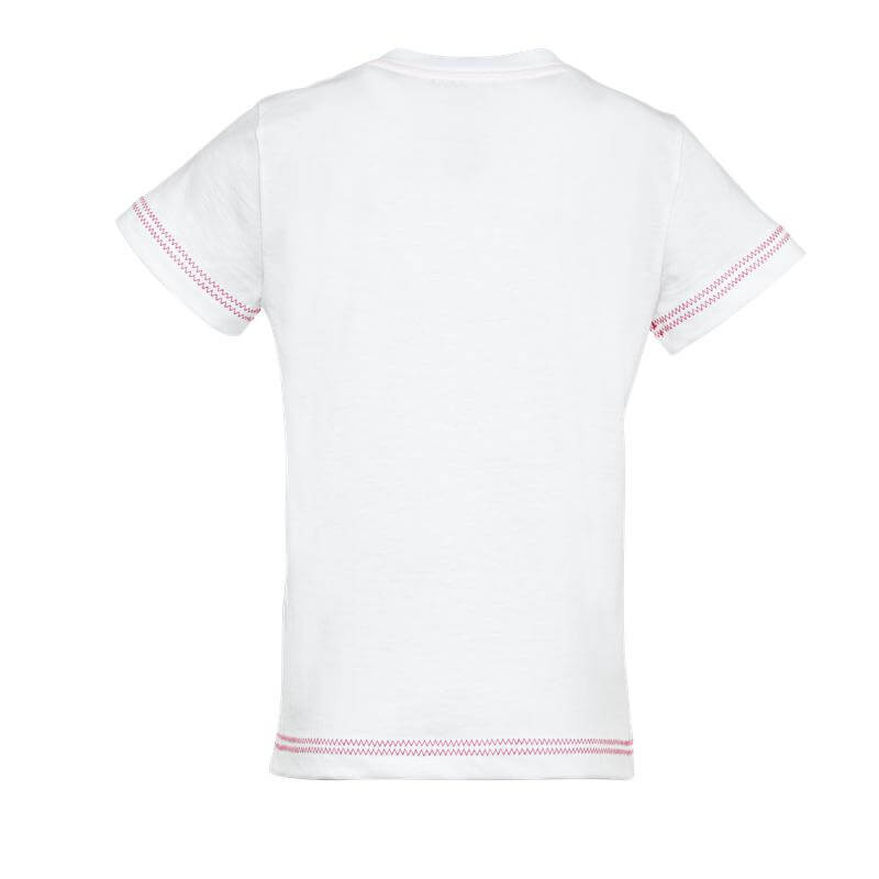 Missoni Kids Girls White Logo T-Shirt