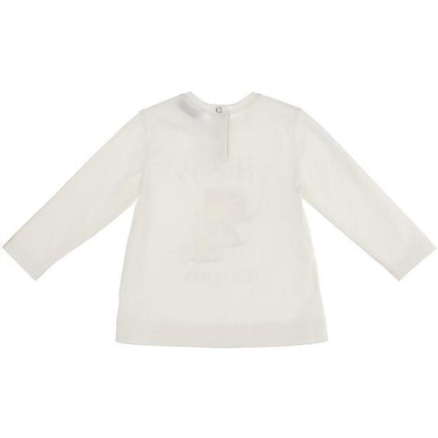 Monnalisa Baby Girls Ivory Top
