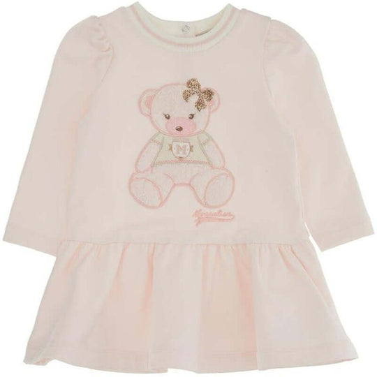 Baby Girls Pink Teddy Dress