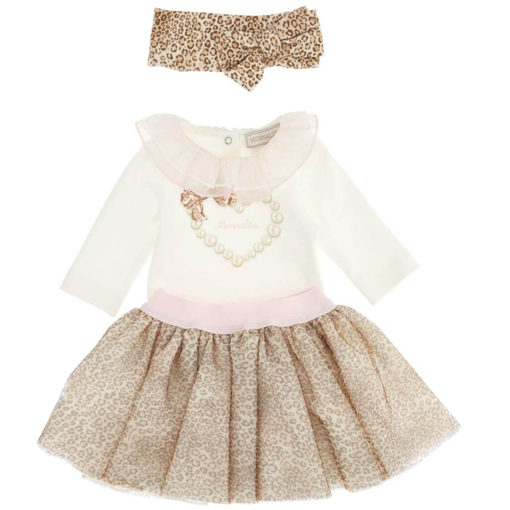 Monnalisa Baby Girls Skirt Set