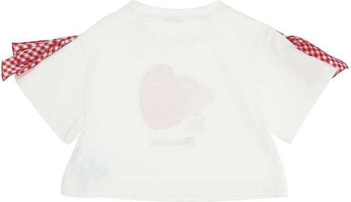 Monnalisa Girls Bear Heart T-Shirt