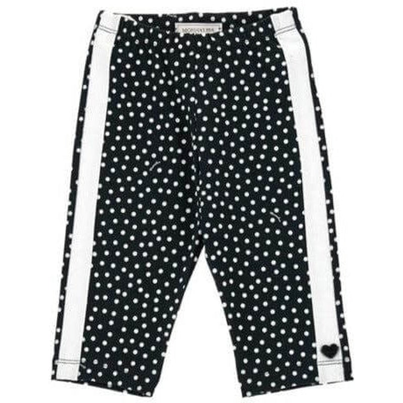 Monnalisa Girls Black Spot Cycling Short