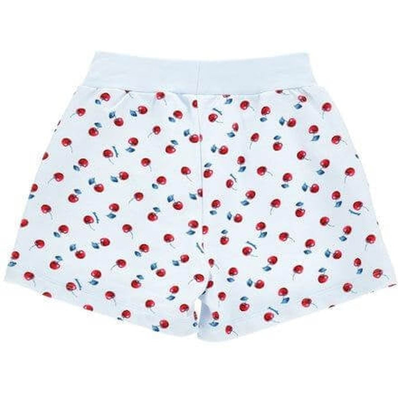 Monnalisa Girls Blue Cherry Shorts