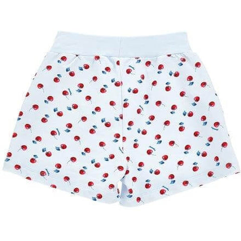 Monnalisa Girls Blue Cherry Shorts