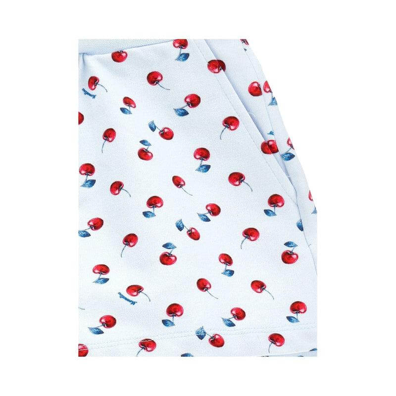 Monnalisa Girls Blue Cherry Shorts