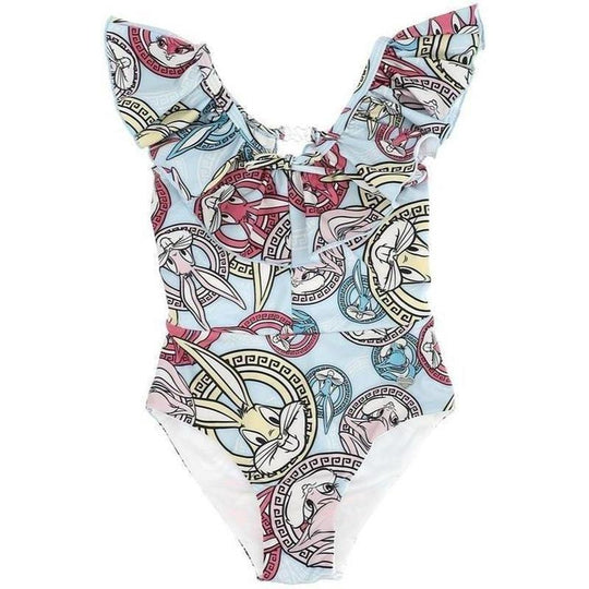 Girls Blue Lola & Bugs Bunny Swimsuit