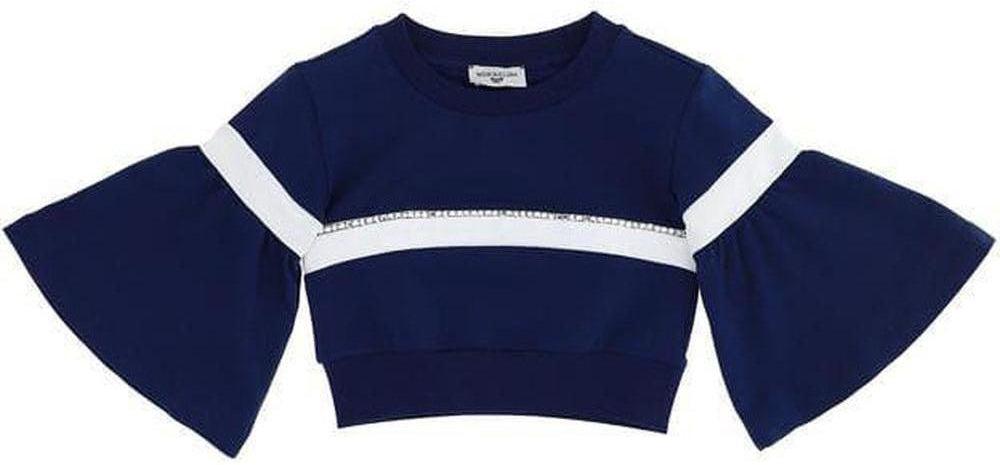 Monnalisa Girls Blue Sweatshirt