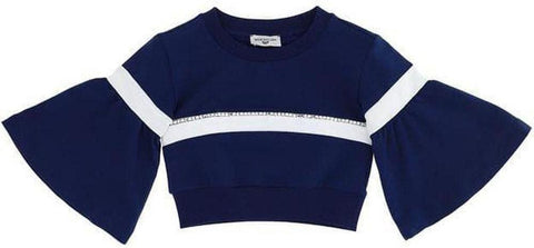 Monnalisa Girls Blue Sweatshirt