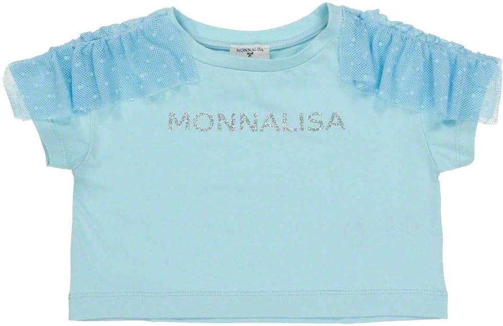 Monnalisa Girls Blue T-Shirt
