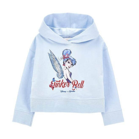Girls Blue Tinkerbell Hoodie