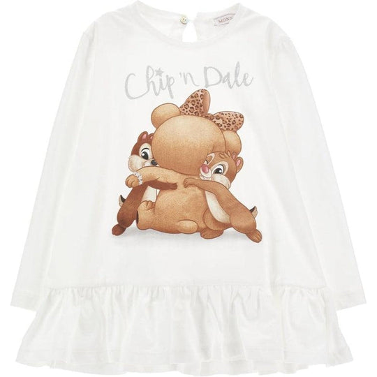 Girls Cream Chip T-Shirt