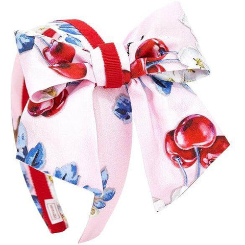 Monnalisa Girls Pink Cherry Hairband