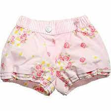 Monnalisa Girls Pink Daisy Shorts