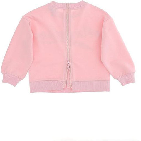 Monnalisa Girls Pink Sweatshirt