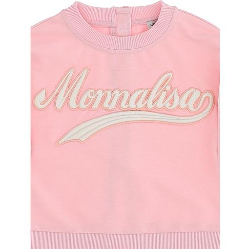 Monnalisa Girls Pink Sweatshirt