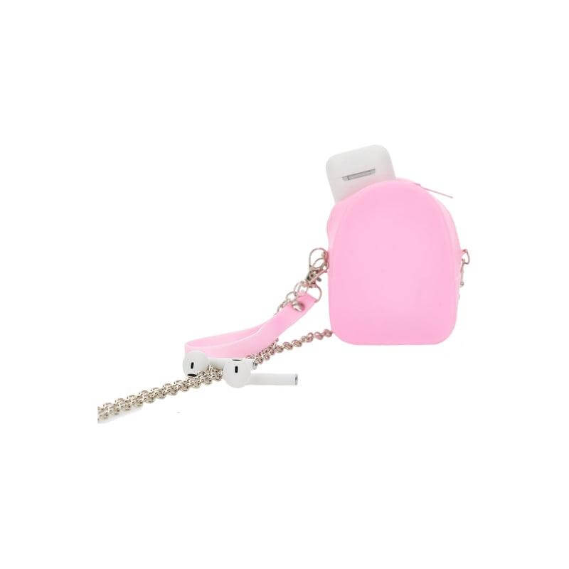 Monnalisa Girls Pink Wireless Headphones & Mini Bag