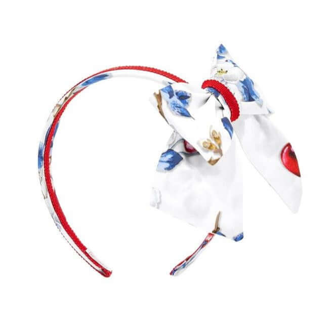 Monnalisa Girls White Cherry Hairband